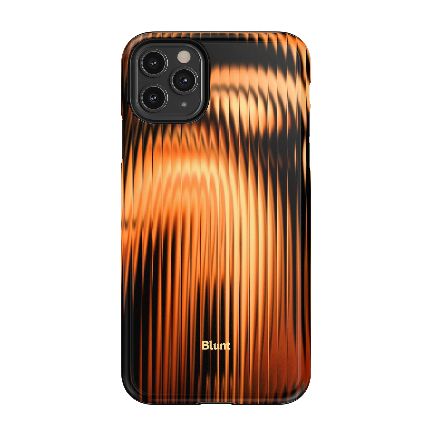 Copper Ripple iPhone Case