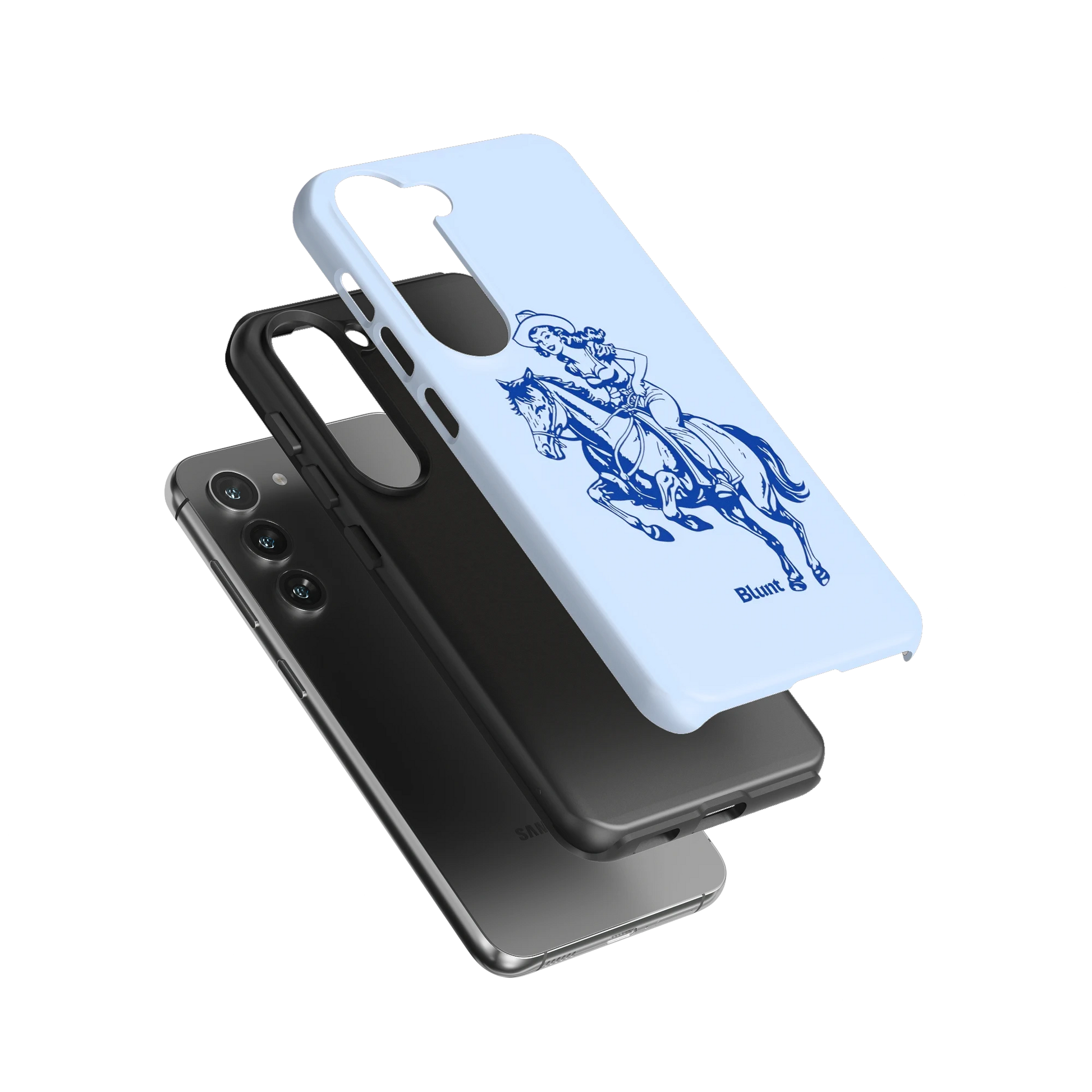 Blue-Lasso-Lady-samsung-case-S23-3