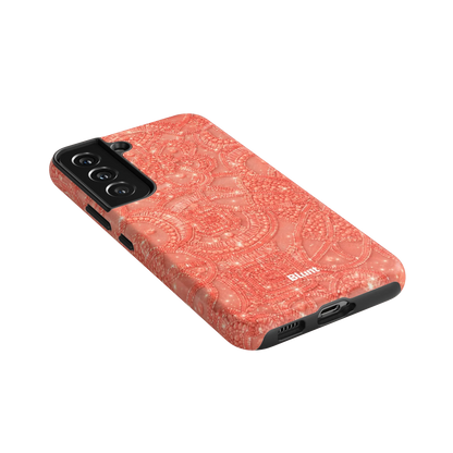 Coral-Glam-samsung-case-Galaxy S22-2
