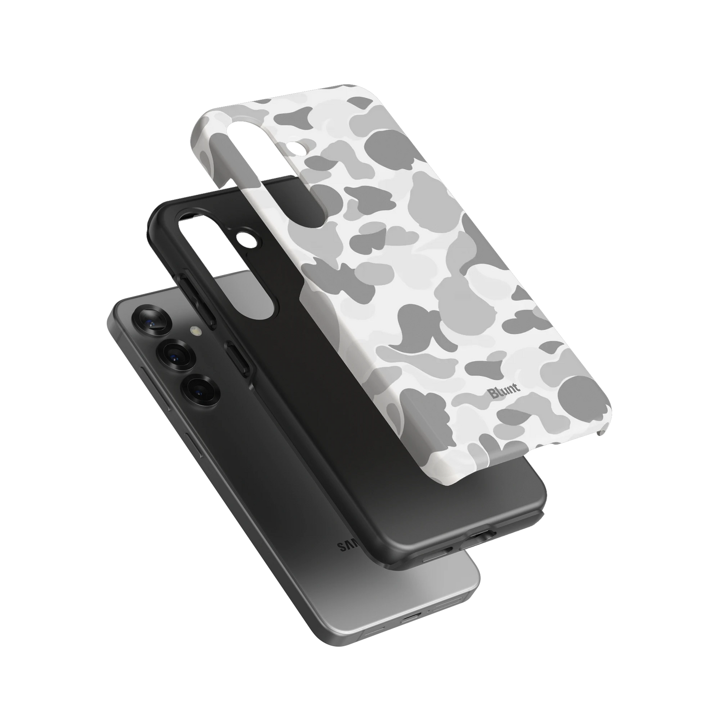 Greyish Camo Samsung Case