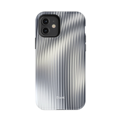 Silver Pulse iPhone Case