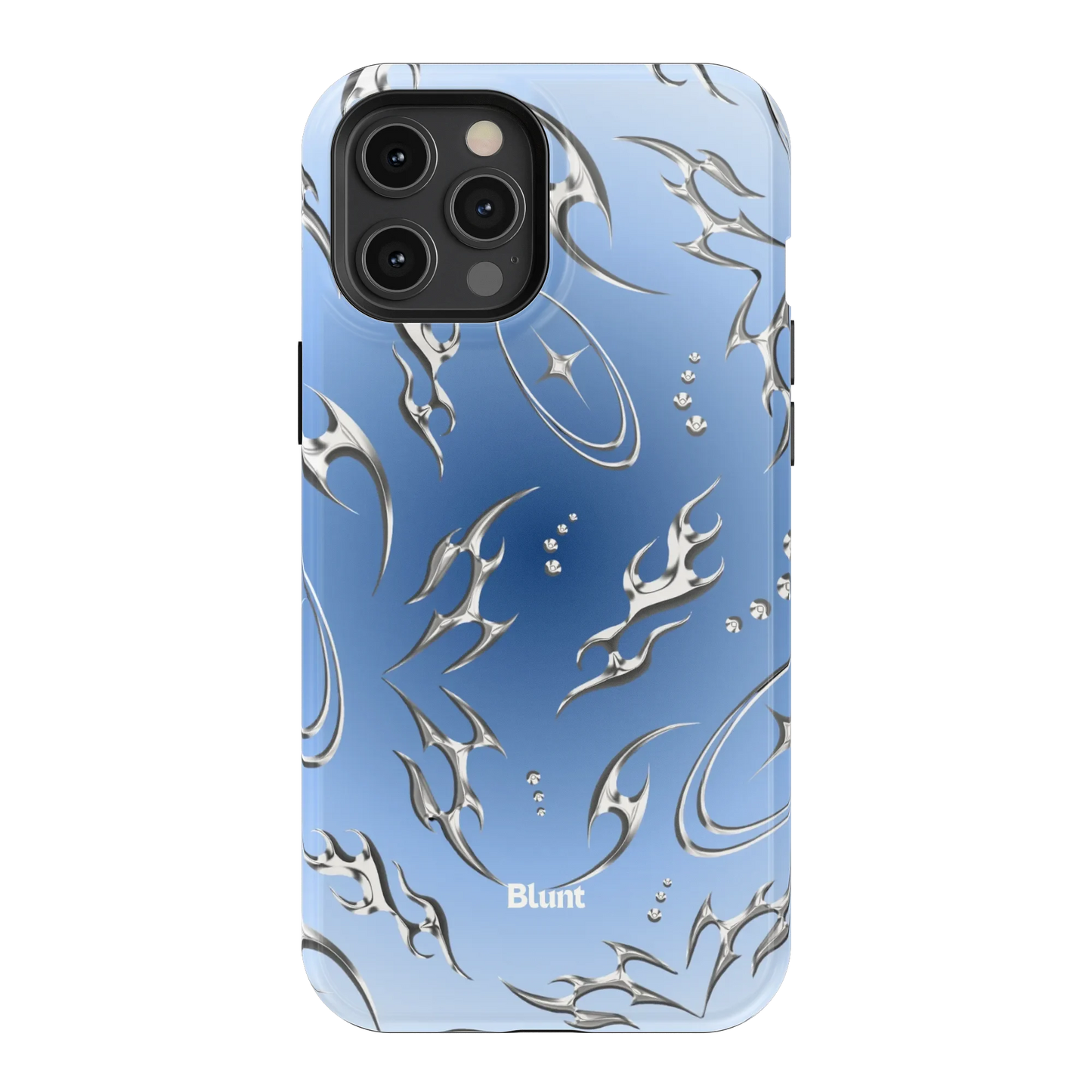 Blue Cyber iPhone Case