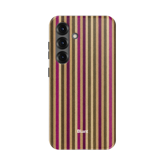 Pecan Stripe Samsung Case