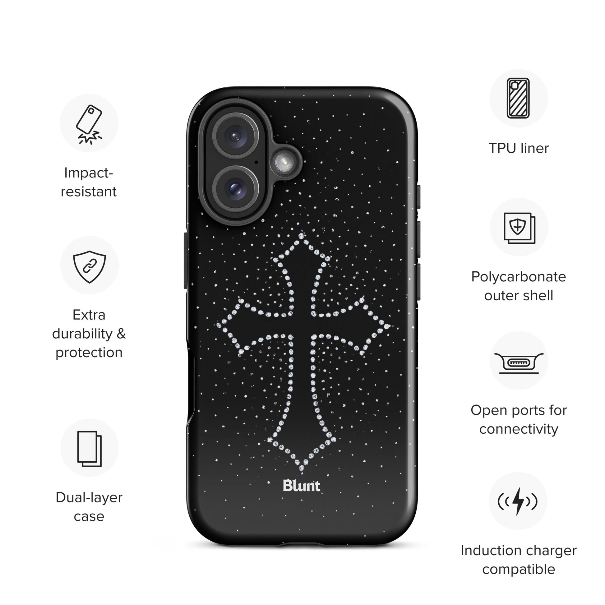 Diamante Heaven iPhone Case - Blunt Cases