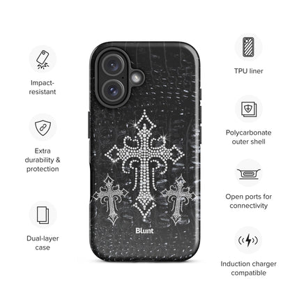 Diamond Cross iPhone Case - Blunt Cases