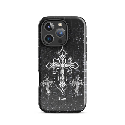 Diamond Cross iPhone Case - Blunt Cases