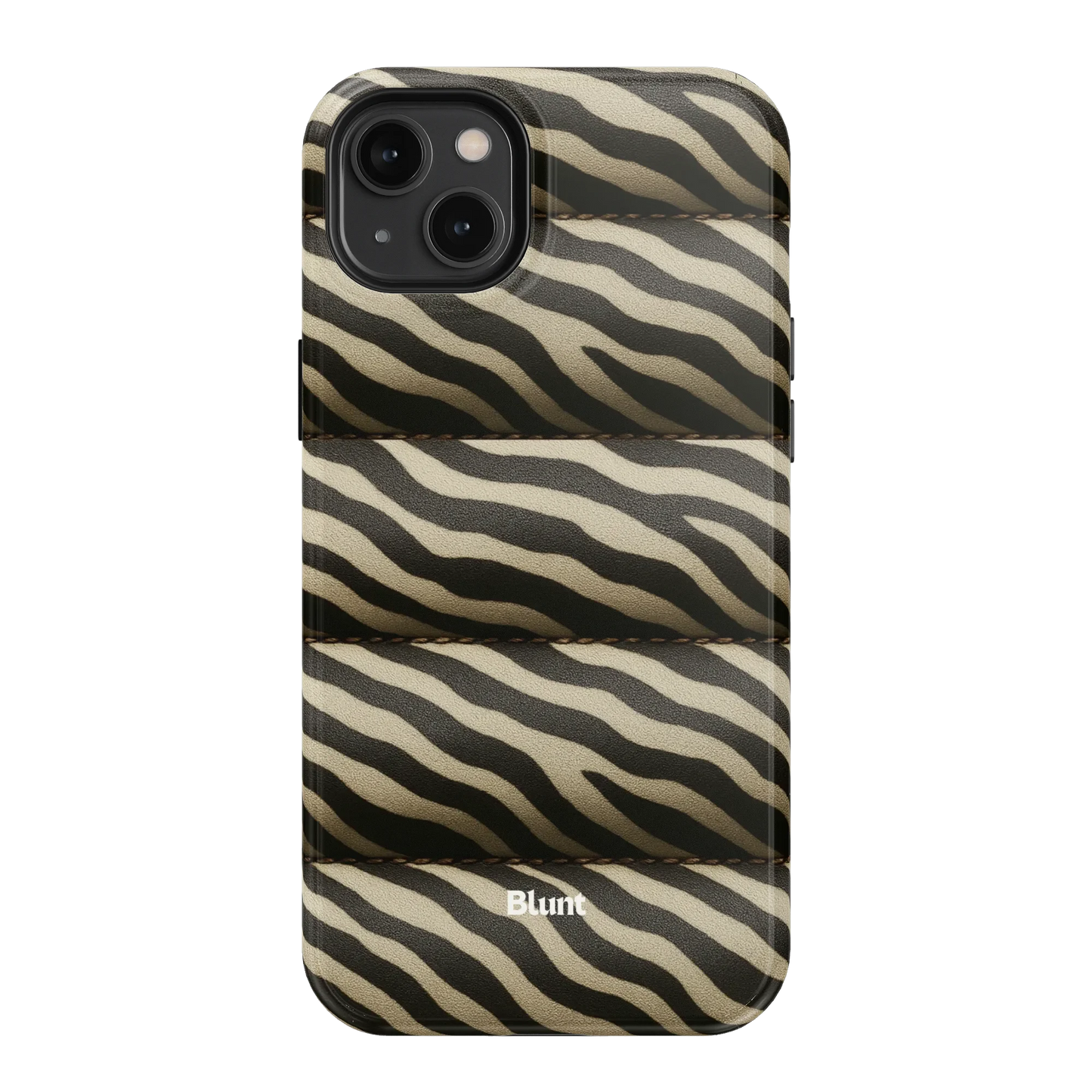 Zebra Puffer iPhone Case