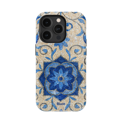 Blue Bloom iPhone Case