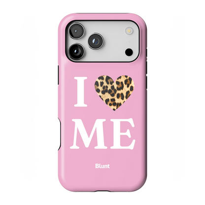 Pink I Love Me iPhone Case
