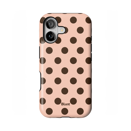 Bubble Blush Dot iPhone Case