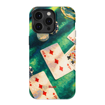 Painted Ace iPhone Case