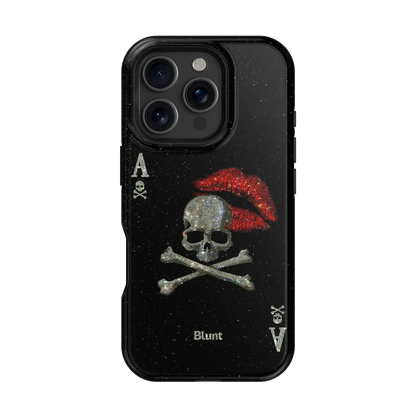 Skull Kiss iPhone Case