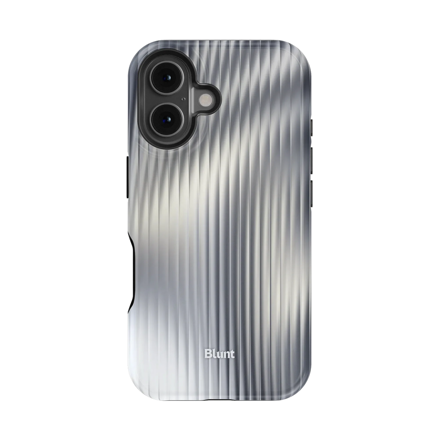 Silver Pulse iPhone Case