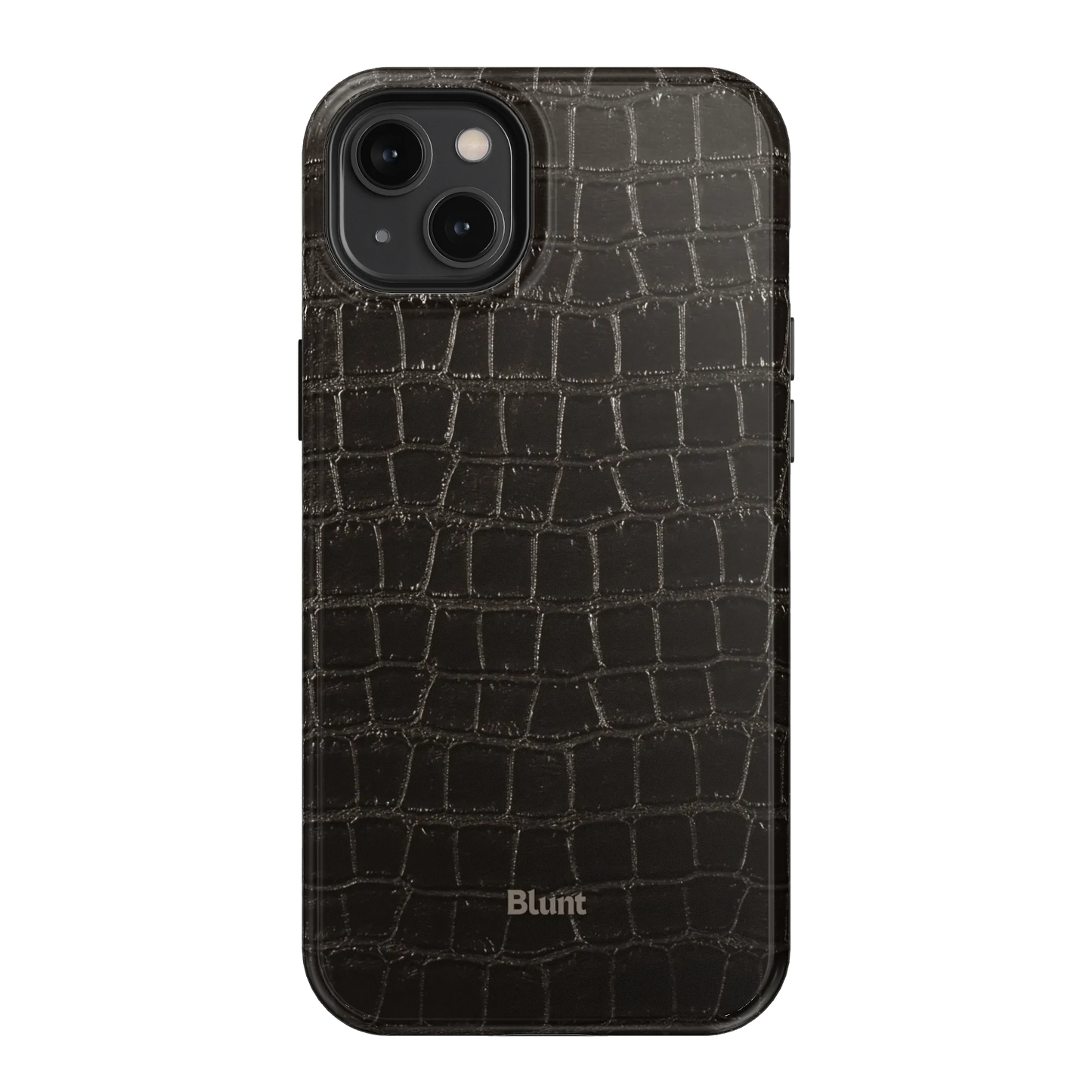 Onyx Croc iPhone Case