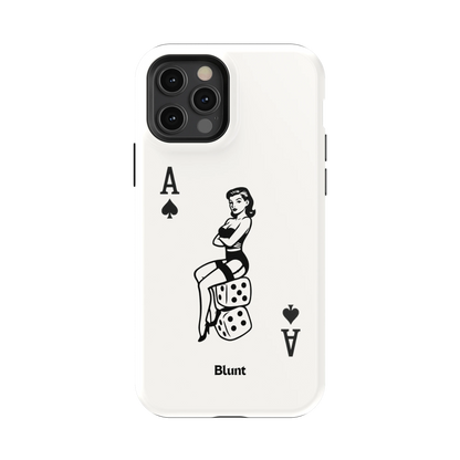 Lady Ace iPhone Case