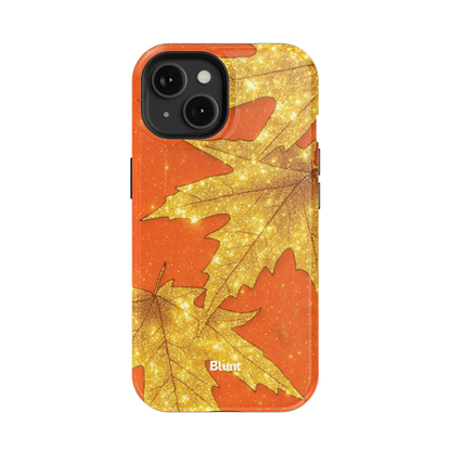 Golden Maple iPhone Case
