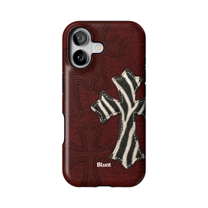 Zebrascale Cross iPhone Case