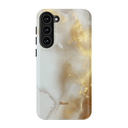 Ivory Marble Samsung Case