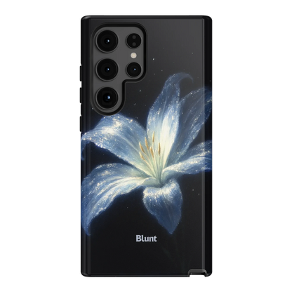 Blue Lilly Samsung Case
