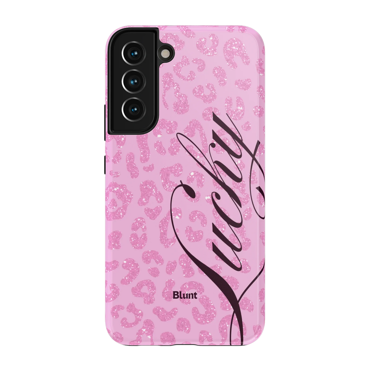Pink Cheetah Lucky Samsung Case