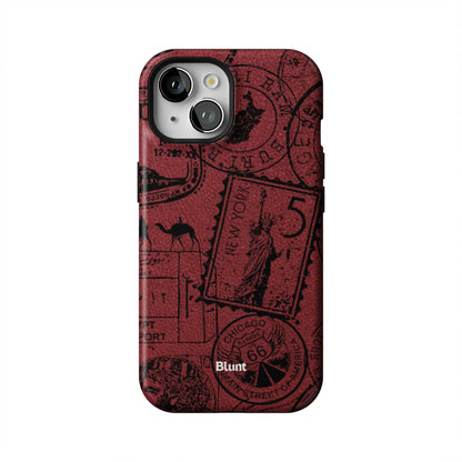 Crimson-Post-iphone-case-iPhone 15-1