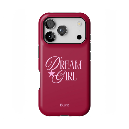 Dream Girl Maroon iPhone Case