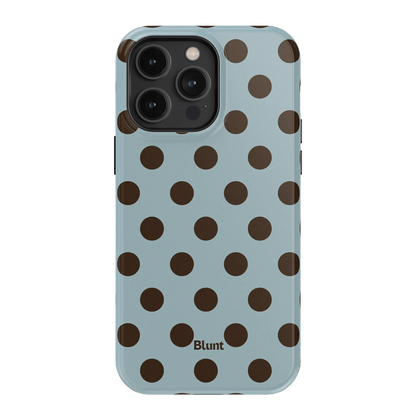 Seafoam Dot iPhone Case