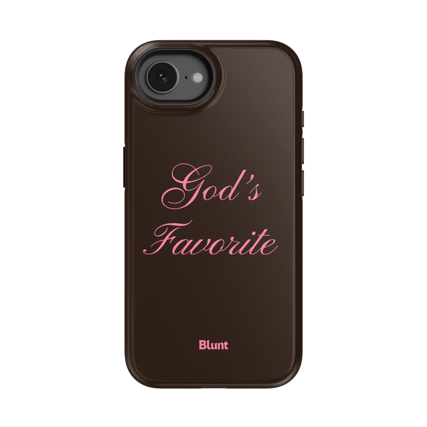 Gods Favorite Brown iPhone Case