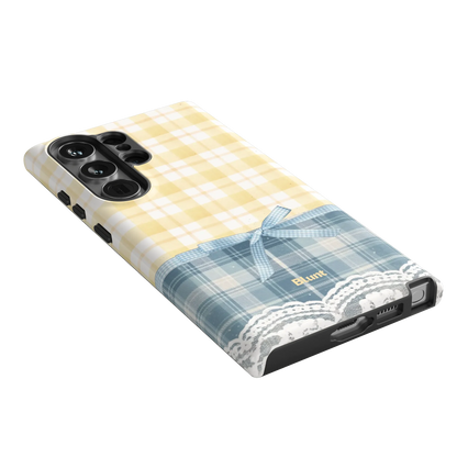 Blue-Lemonplaid-samsung-case-S23 Ultra-2