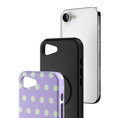Lavender-Mint-Polka-iphone-case-iPhone 17 E-3