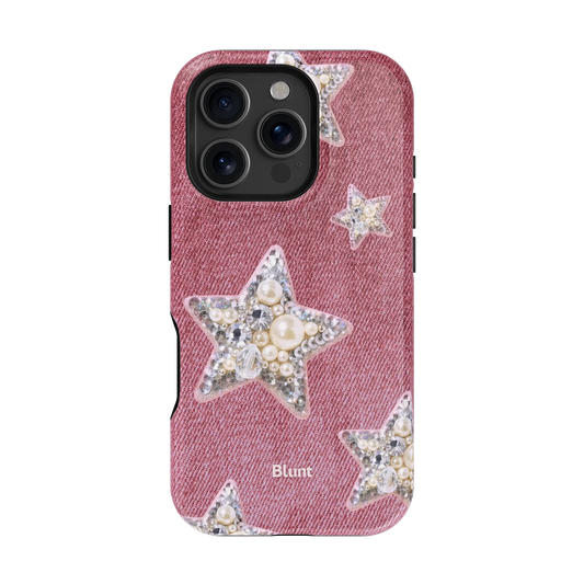 Pink Stardust iPhone Case