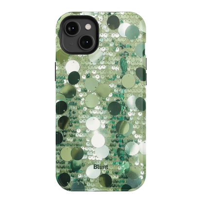 Sage Glitz iPhone Case