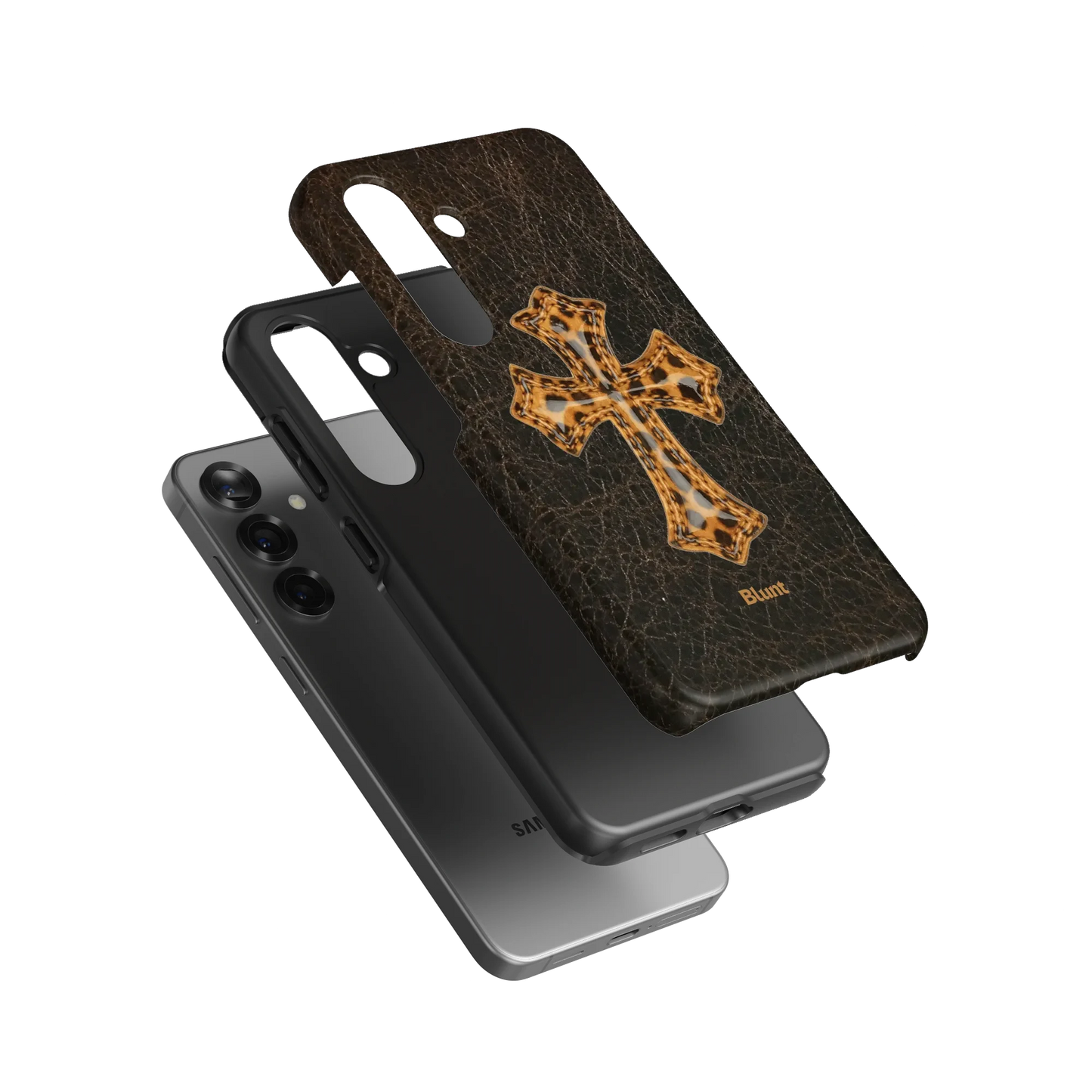 Golden Celine Samsung Case