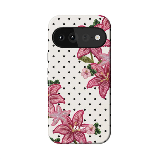 Dotted Blossom Pixel Case - Blunt Cases