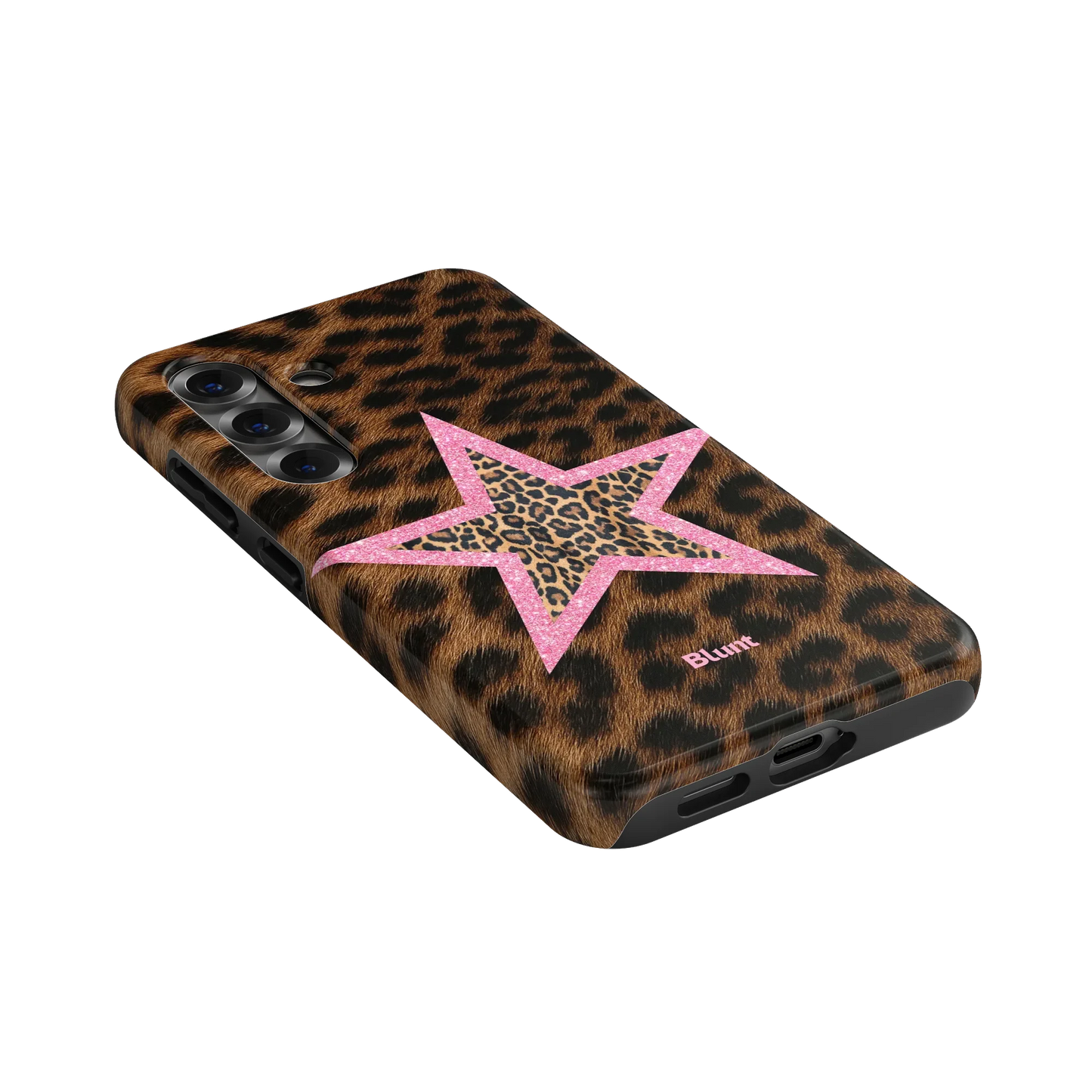 Pink Cheetah Starlette Samsung Case