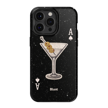 Black Dirty Martini iPhone Case
