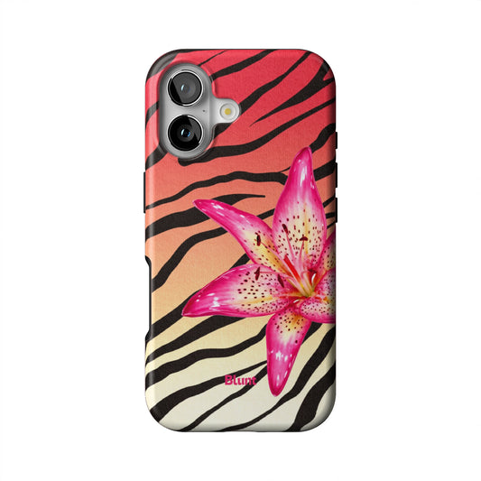 Striped-Lilly-iphone-case-iPhone 17-1
