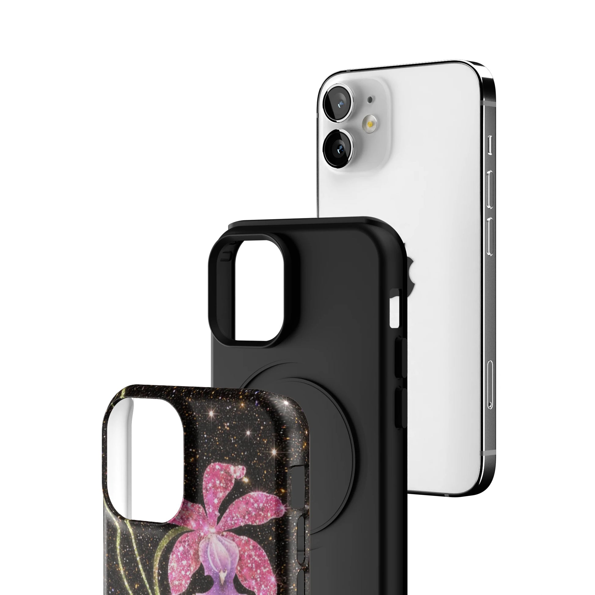 Cosmic-Orchid-iphone-case-iPhone 12 Mini-3