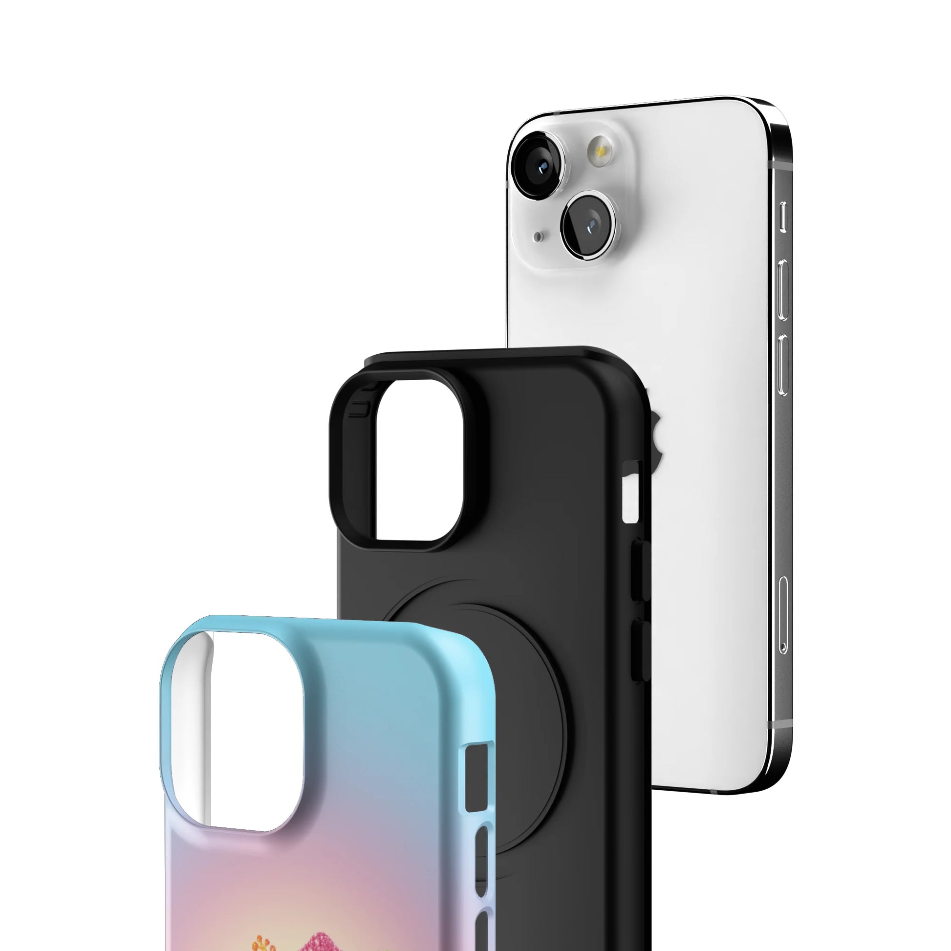 Hibiscus-Glow-iphone-case-iPhone 13 Mini-3