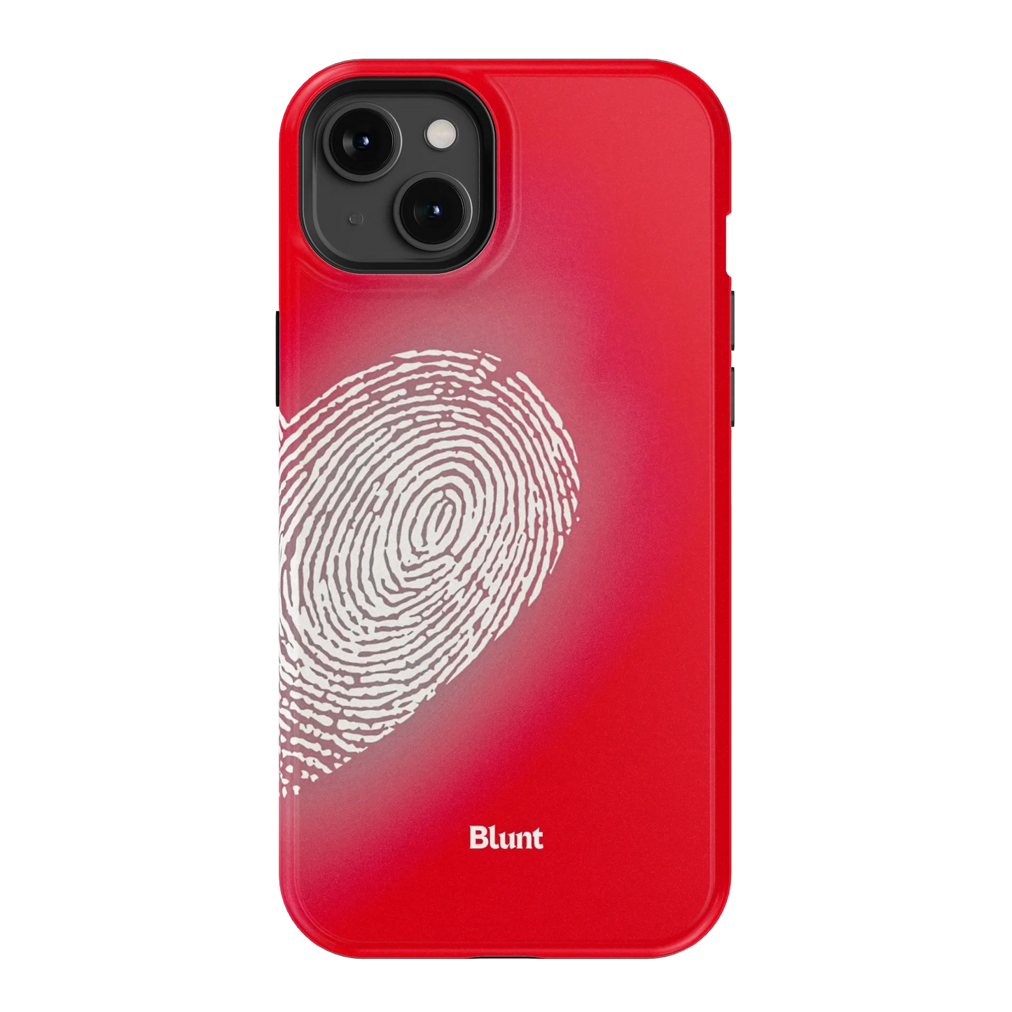 Heart Print Red iPhone Case