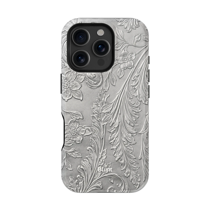 Tooled Silver iPhone Case