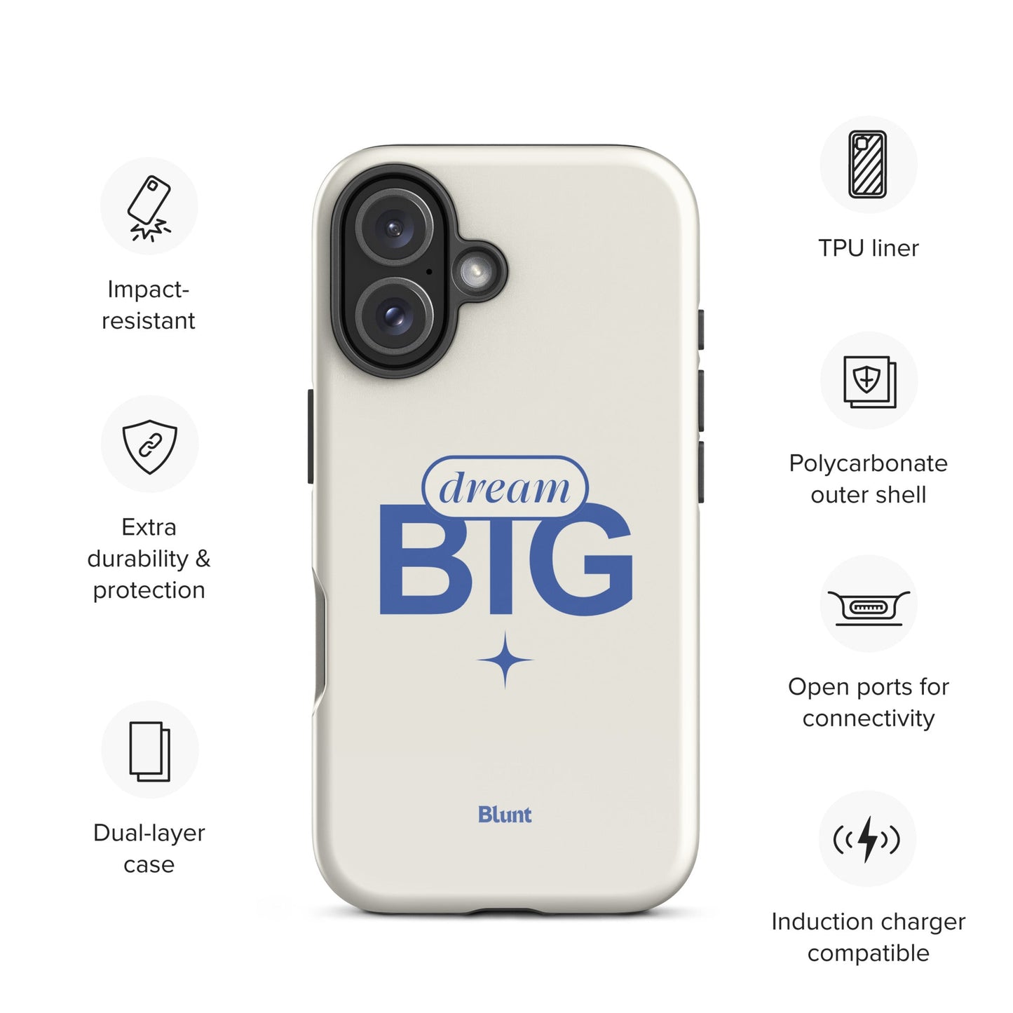 Dream Big iPhone Case - Blunt Cases