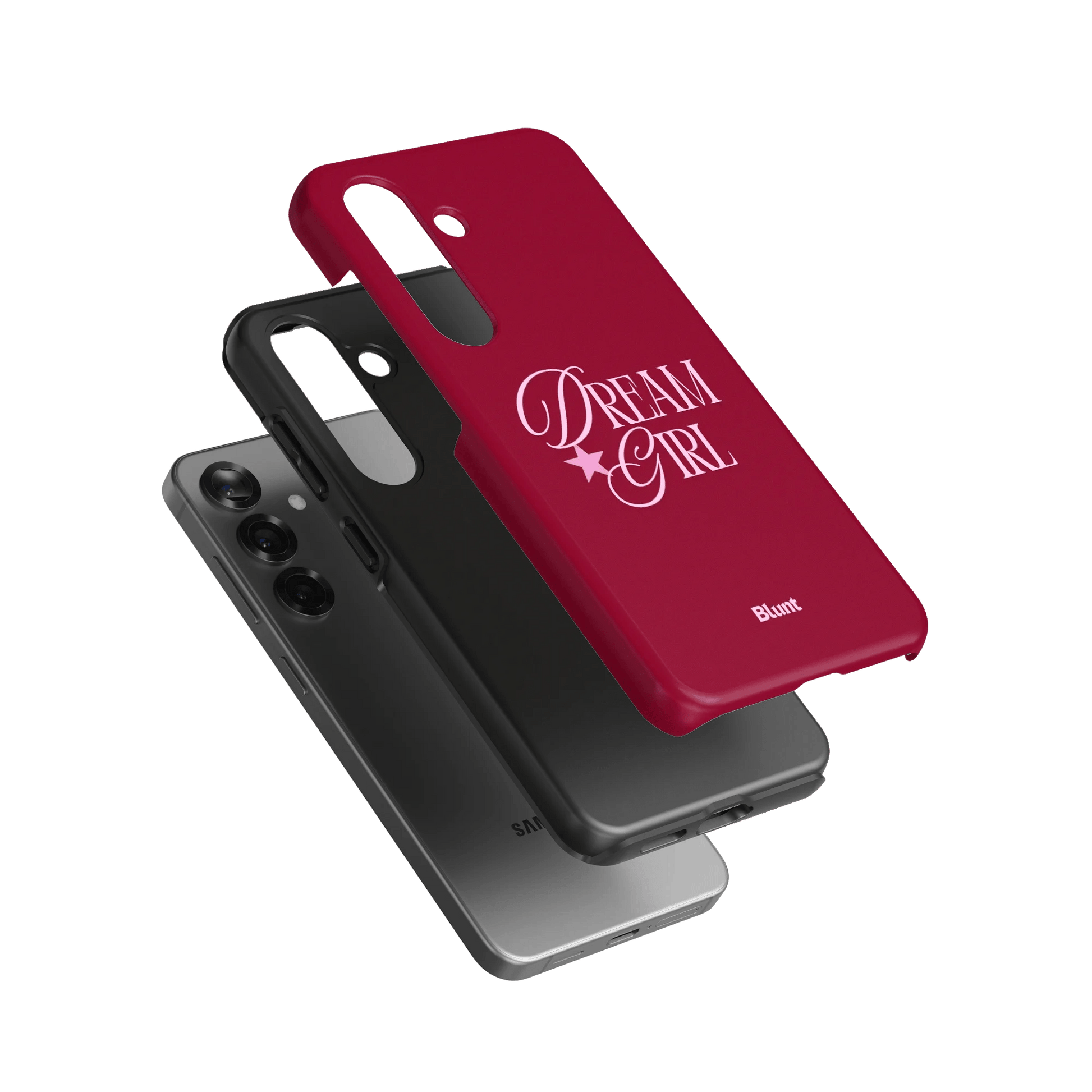 Dream Girl Maroon Samsung Case - Blunt Cases
