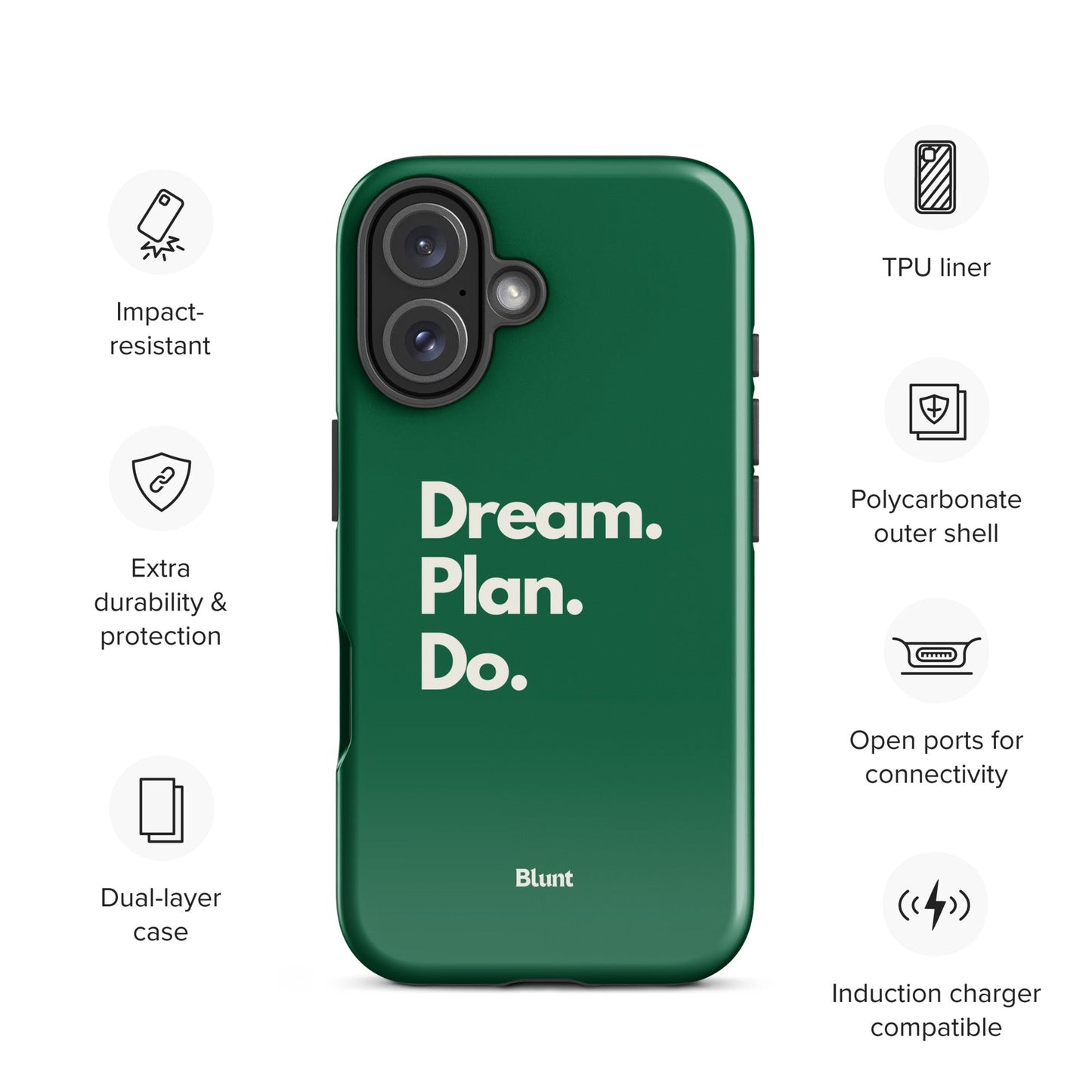 Dream Plan Do iPhone Case - Blunt Cases