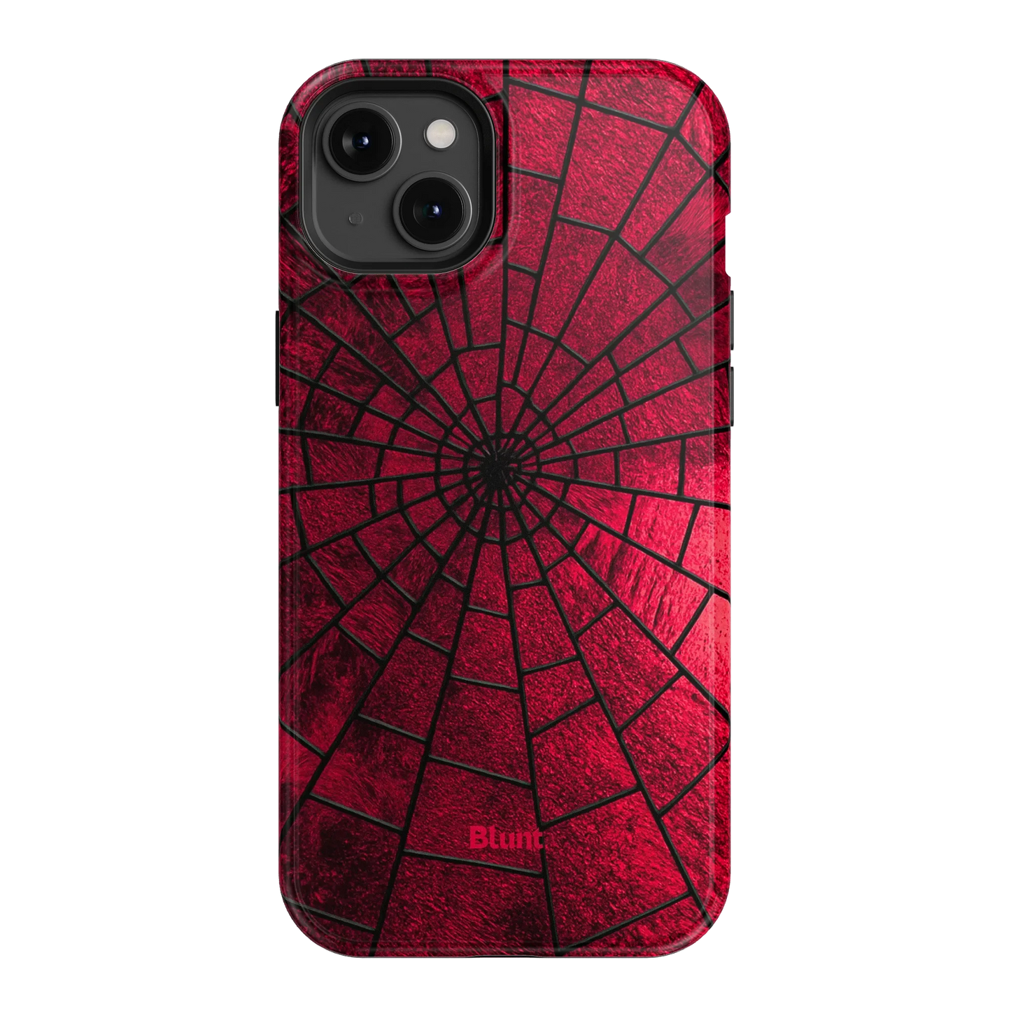 Crimson Web iPhone Case