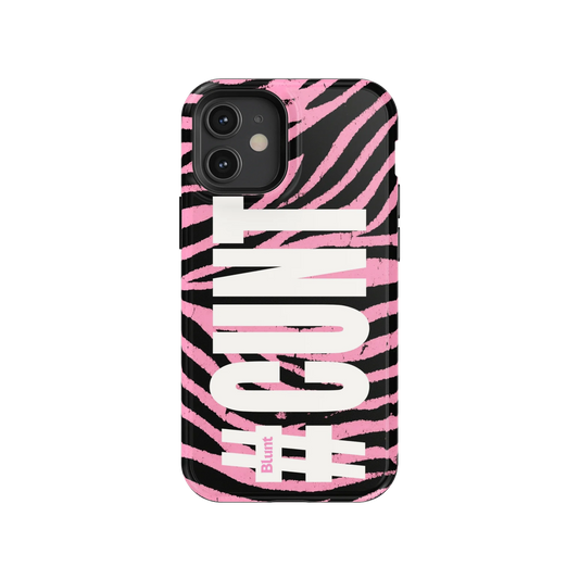 CXNT Pink Zebra iPhone Case