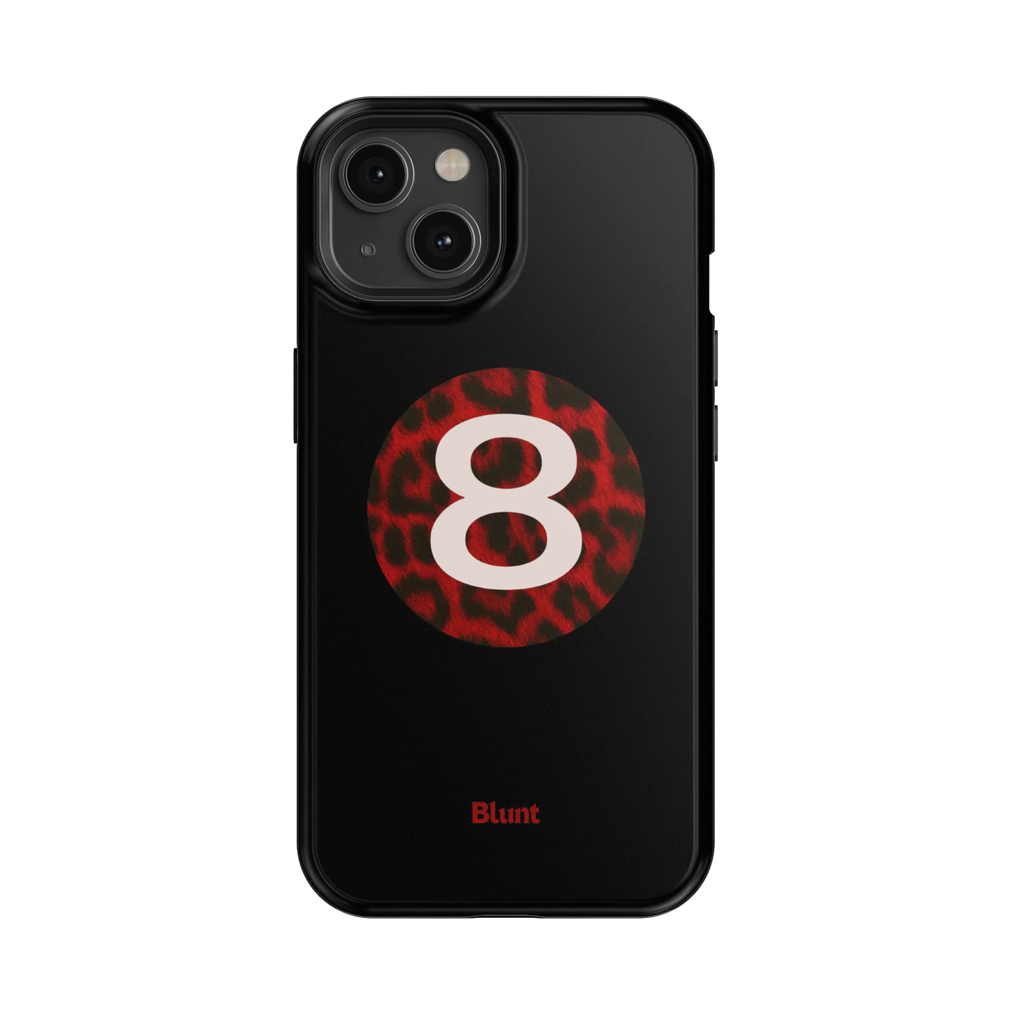 Red Cheetah Magic 8 iPhone Case