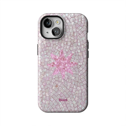Pink-Sunstone-iphone-case-iPhone 15-1