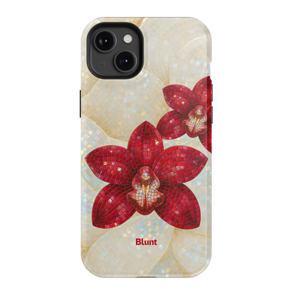 Crimson Orchid iPhone Case
