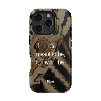 Meant To Be iPhone Case